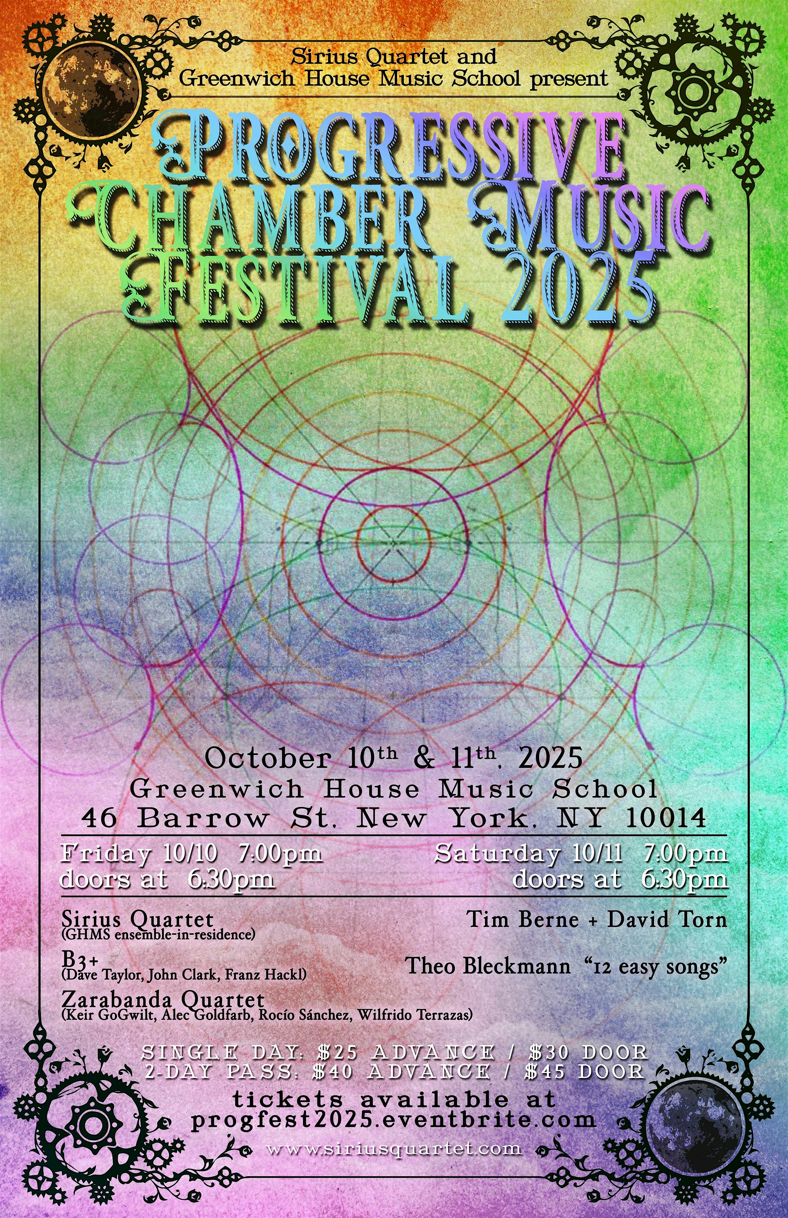 2025 Progressive Chamber Music Festival at Greenwich House Music School, Barrow Street, New York, NY, USA – New York, NY