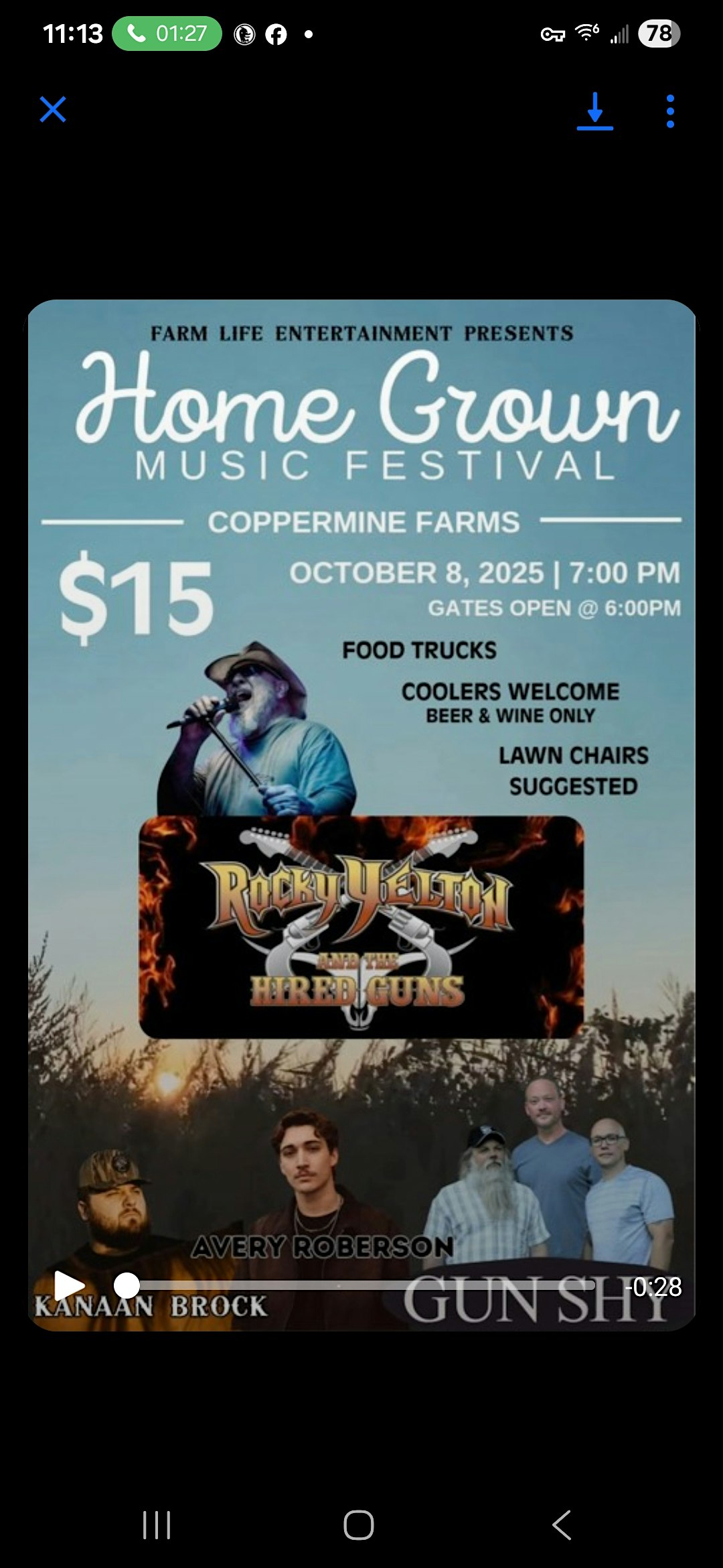 Home Gown Music Festival at Coppermine Farm – Forest City, NC