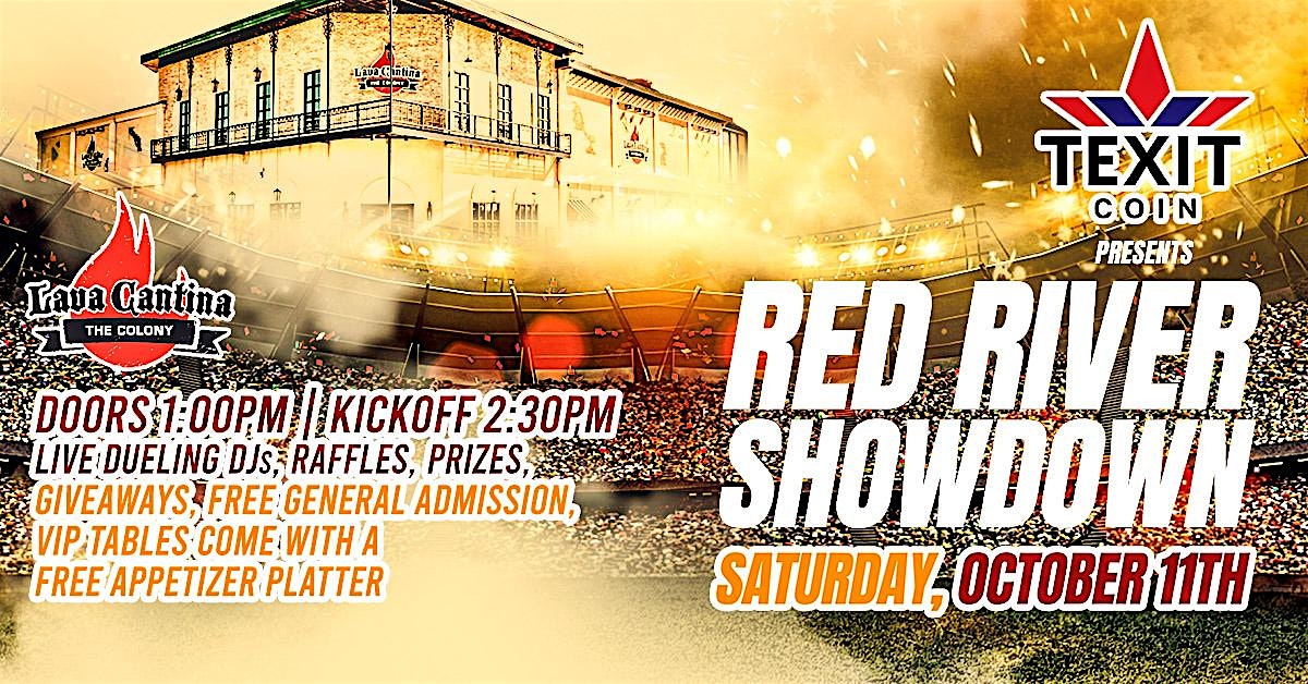Red River Showdown: Texas vs. OU Live at Lava Cantina! at Lava Cantina, The Colony – The Colony, TX