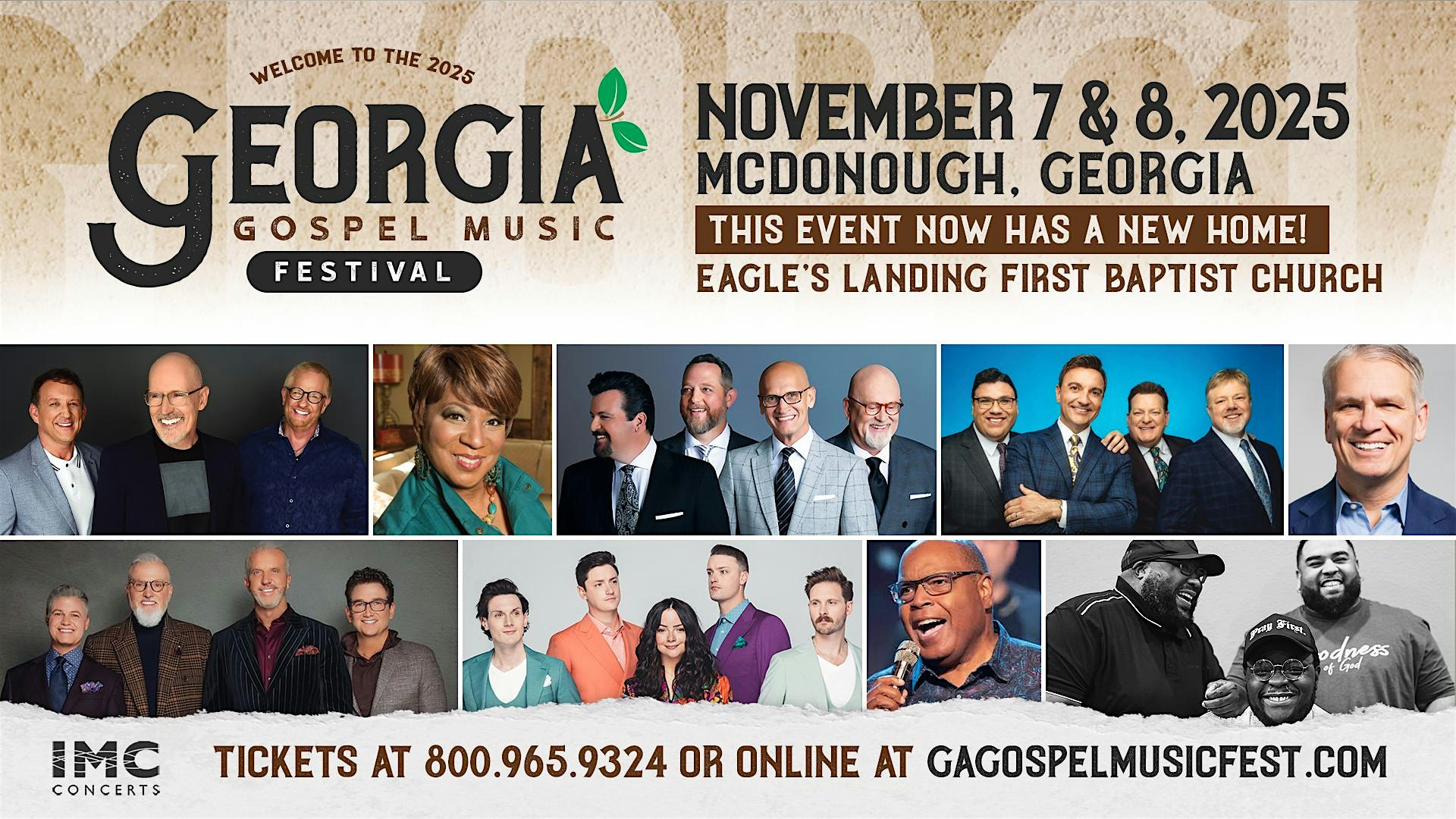 Georgia Gospel Music Festival at Eagle’s Landing First Baptist Church – McDonough, GA