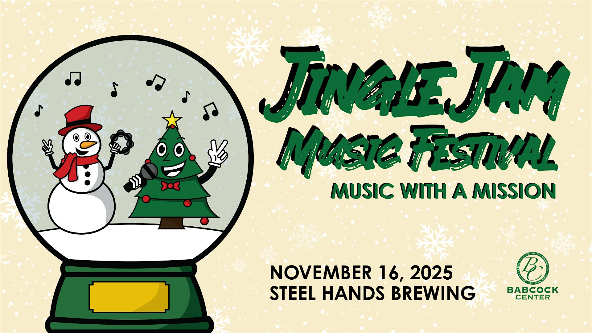 Jingle Jam Music Festival at Steel Hands Brewing – Cayce, SC