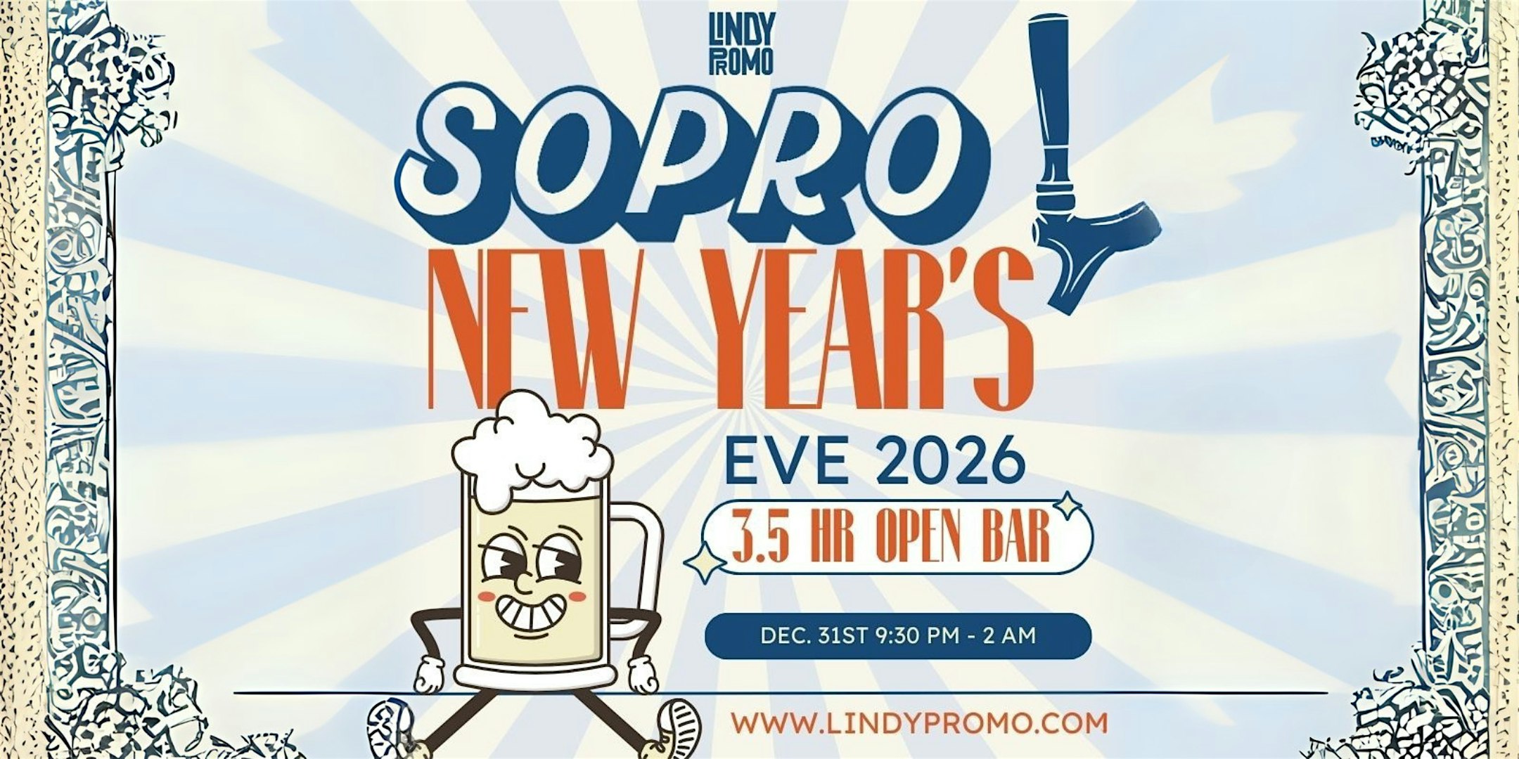 Sopro NYE 2026 Party at Sopro – Baltimore, MD