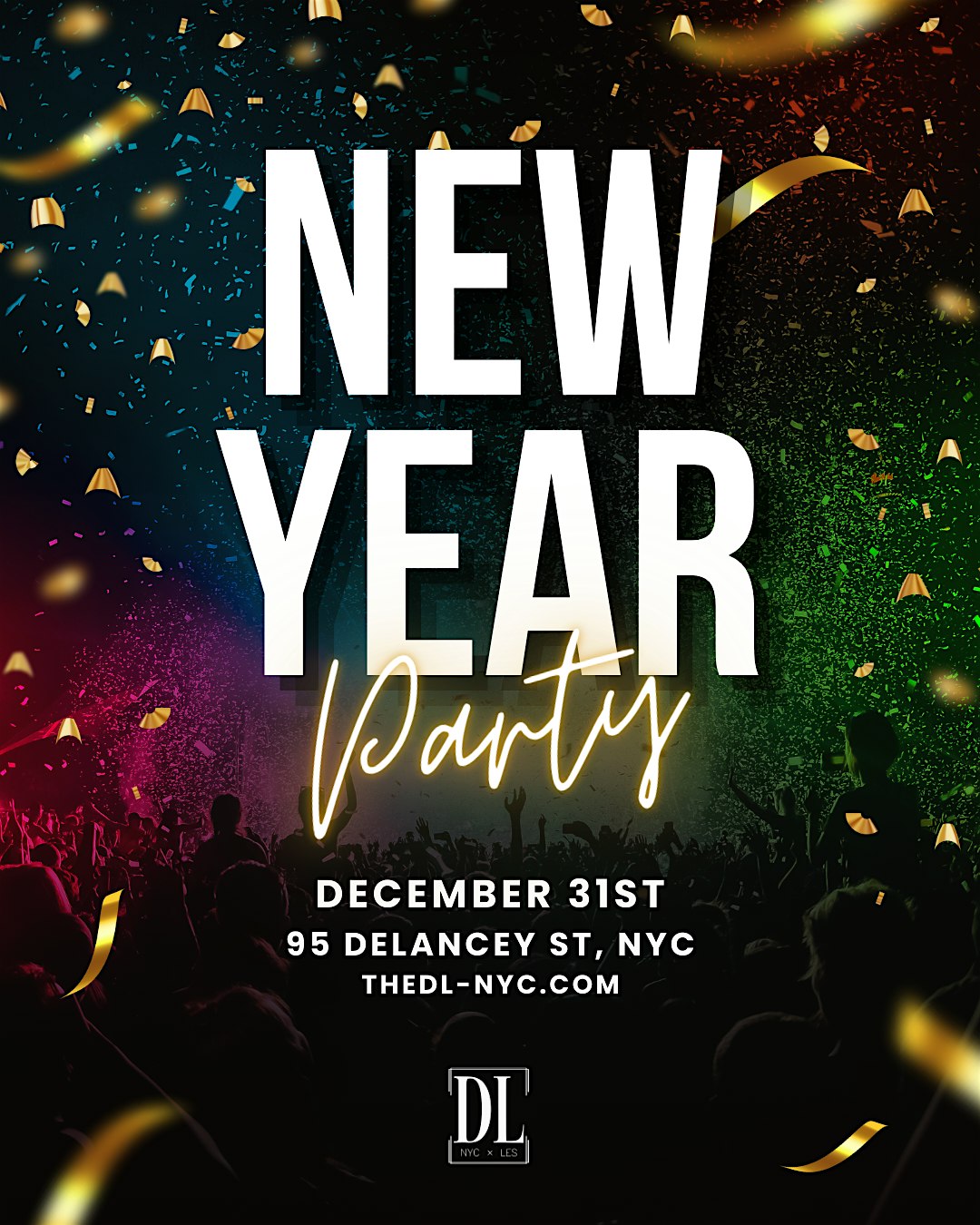 New Year’s Eve Party at The DL | Best Rooftop Lounge NYC – New York, NY
