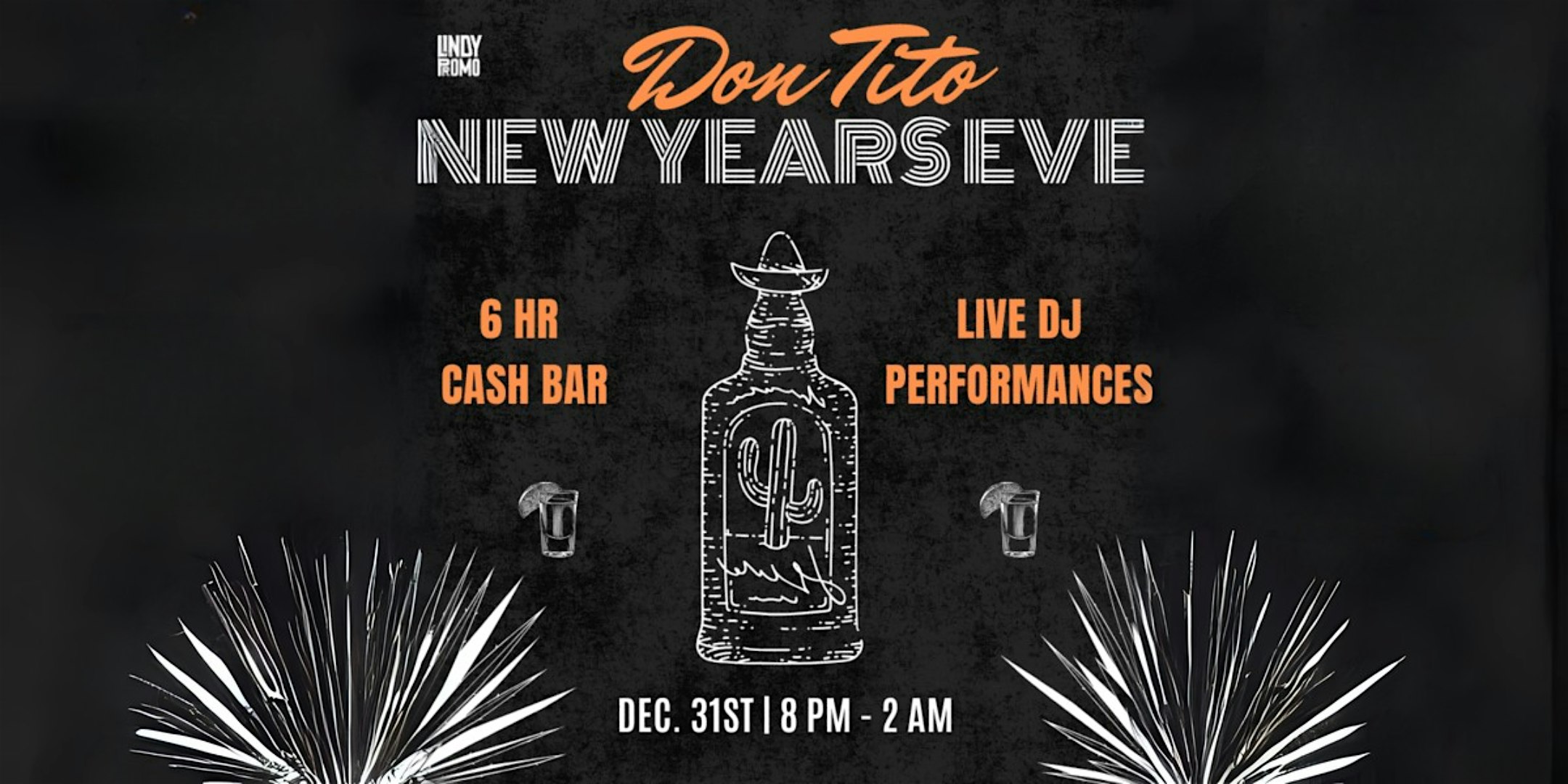 Don Tito NYE Party 2026 at Don Tito – Arlington, VA