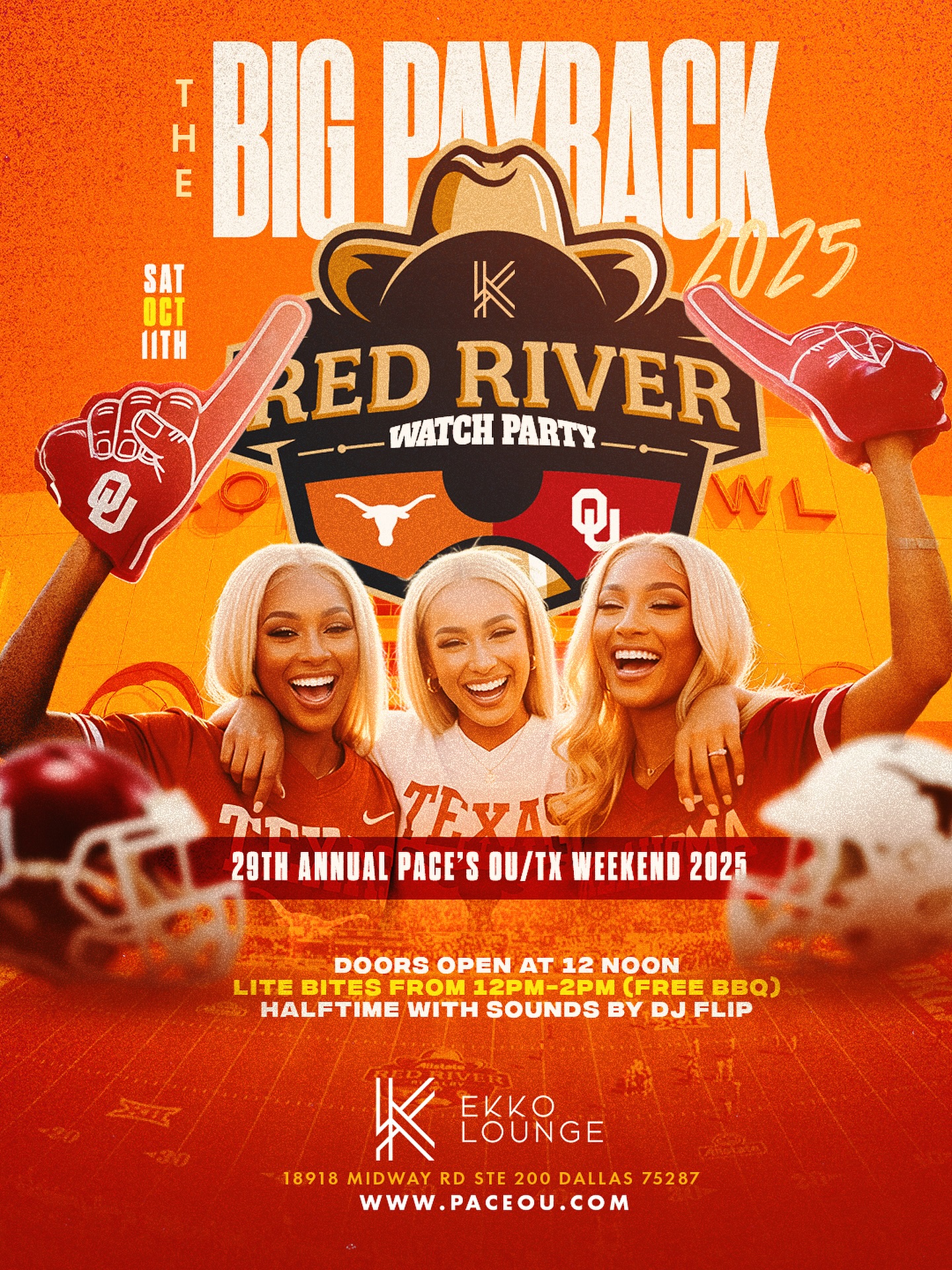 The Big Payback 2025: Red River Watch Party at Ekko Lounge – Dallas, TX