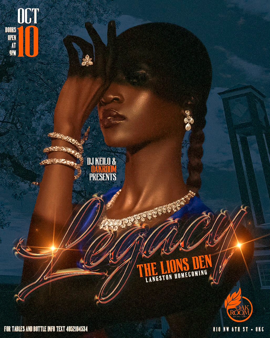 Legacy – The Lions Den Langston Homecoming at Oak Room – Langston, OK