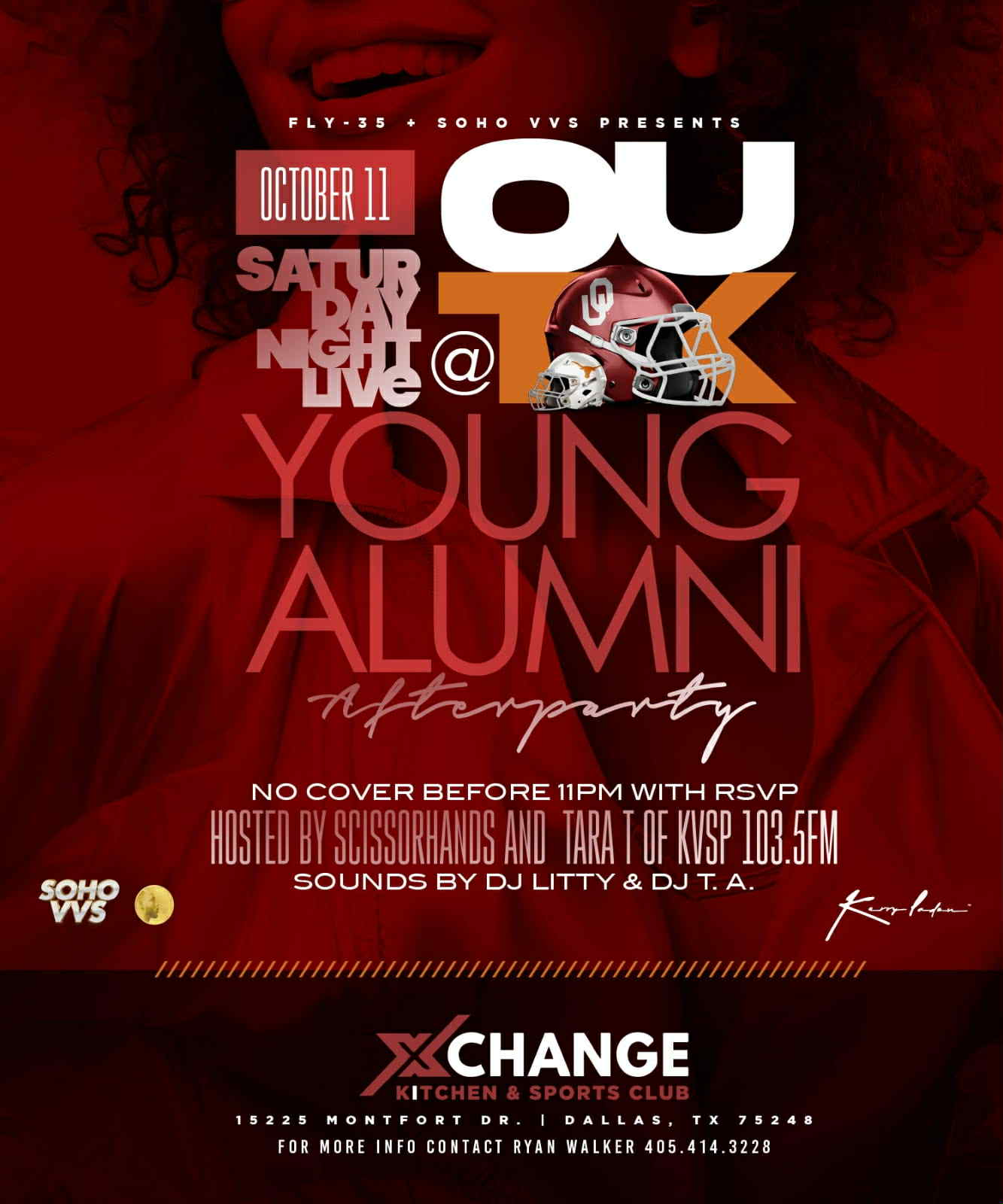 OU/TX Young Alumni After Party at Xchange Kitchen & Sports Club