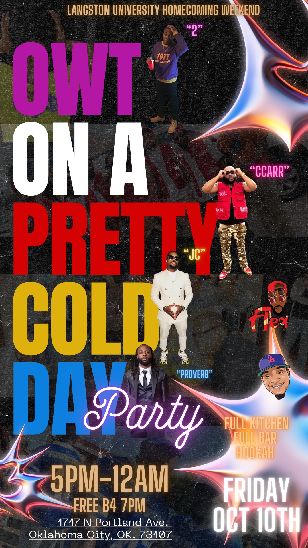 OwtonaPrettyColdDay Party: LU Homecoming 2025 – Oklahoma City, OK