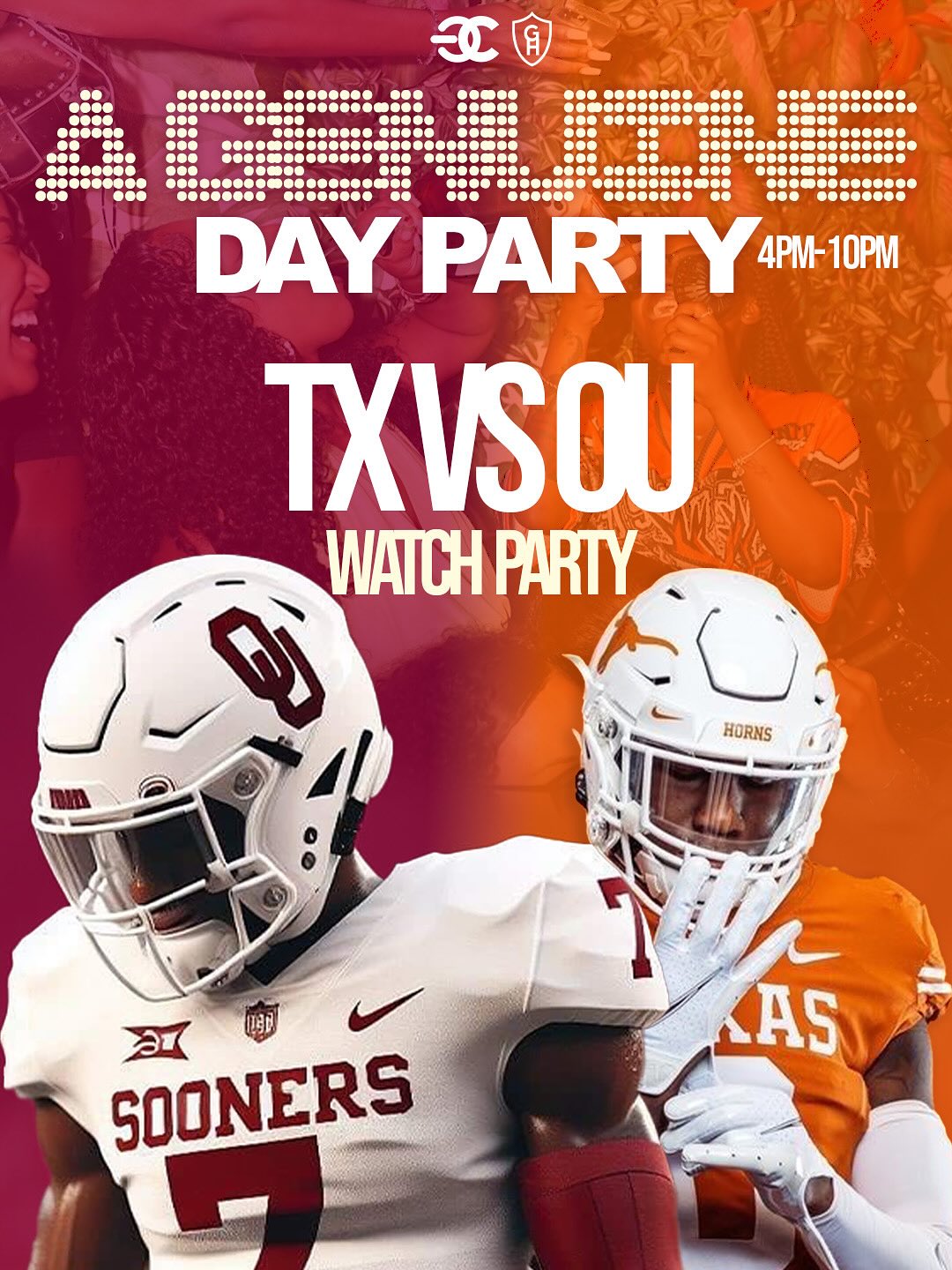 TX vs OU Watch and Day Party at Nowhere – Dallas, TX