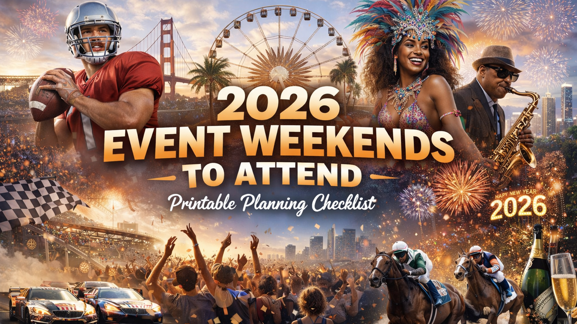 2026 Event Weekends to Attend – Printable Planning Checklist