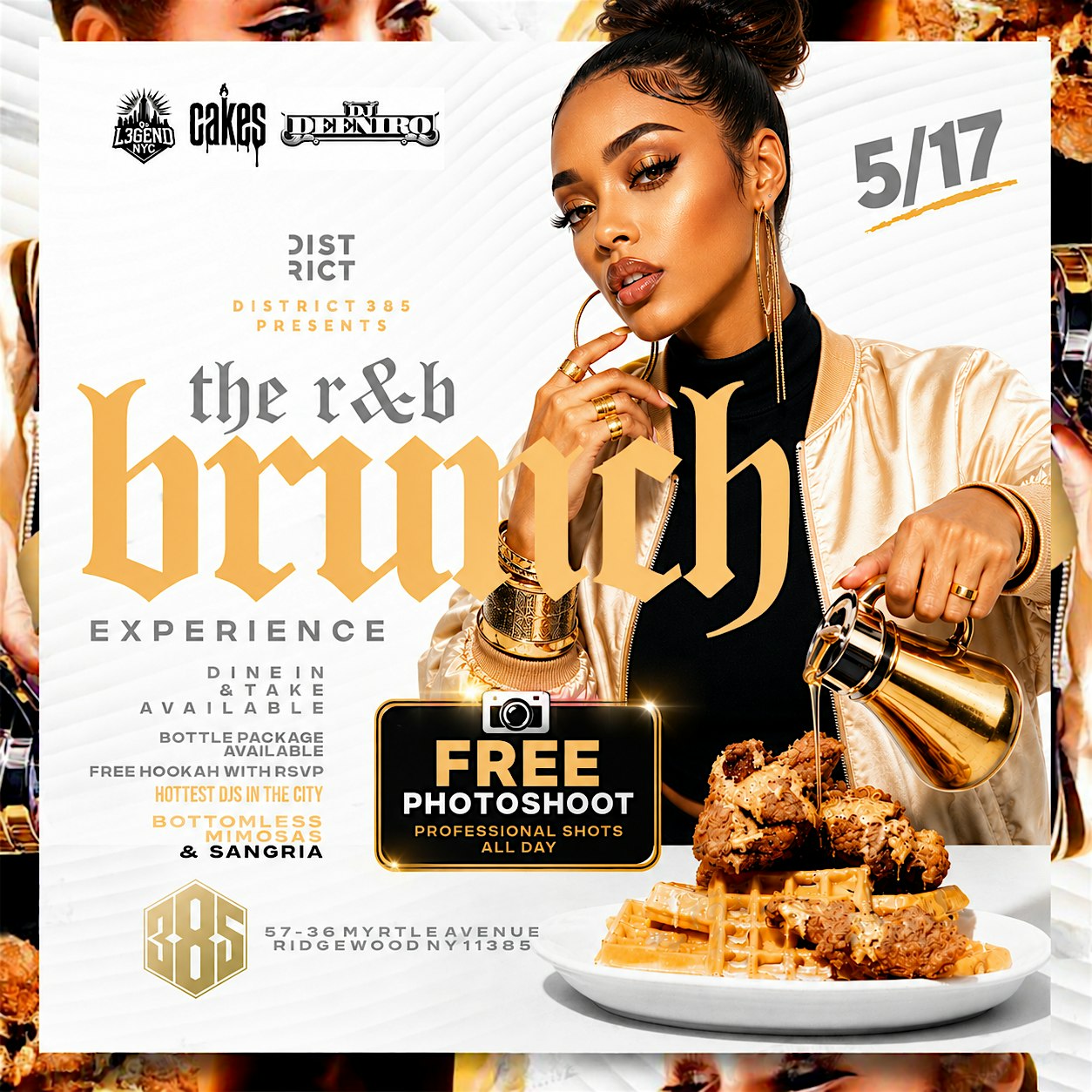 THE RNB BRUNCH at District 385 – Queens, NY