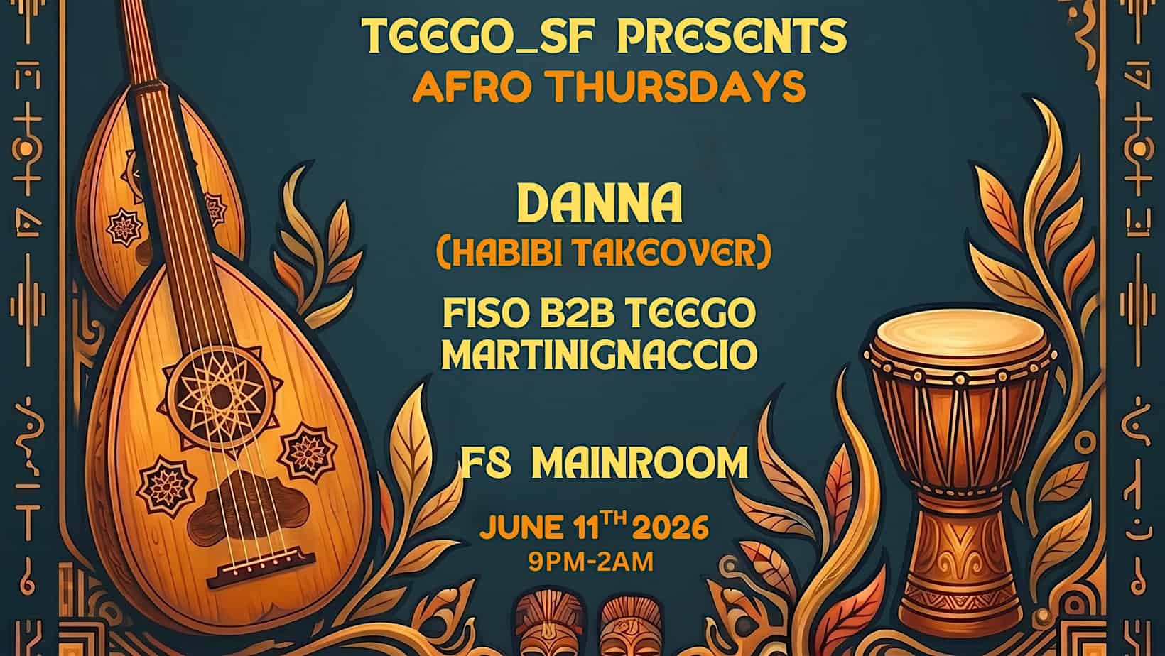 Afro Thursdays at F8 Nightclub & Bar – San Francisco, CA