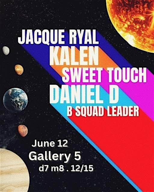 Jacque Ryal, Kalen, Sweet Touch, DanielD and B Squad Leader! at Gallery5 – Richmond, VA