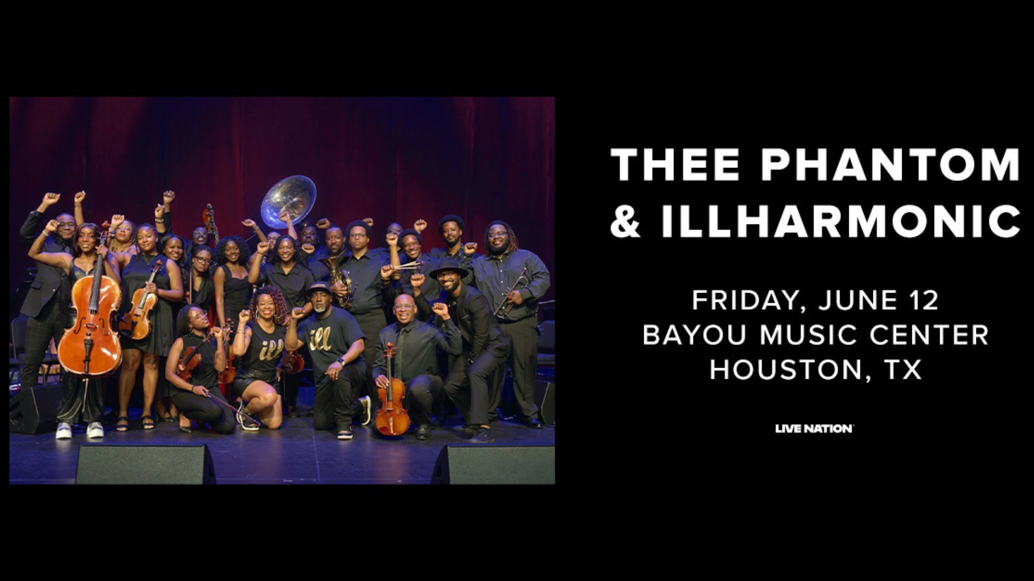 Thee Phantom & Illharmonic Orchestra at Bayou Music Center – Houston, TX