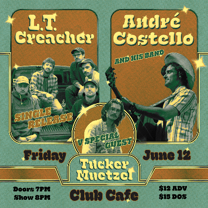André Costello, L.T. Creacher & Tucker Muetzel at Club Cafe – Pittsburgh, PA