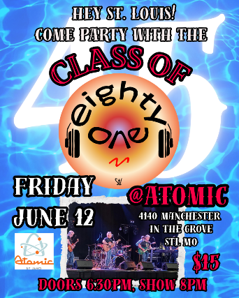 Eighty-One at Atomic Pavilion – St. Louis, MO