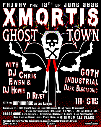 Xmortis Ghost Town at Middle East – Downstairs – Cambridge, MA