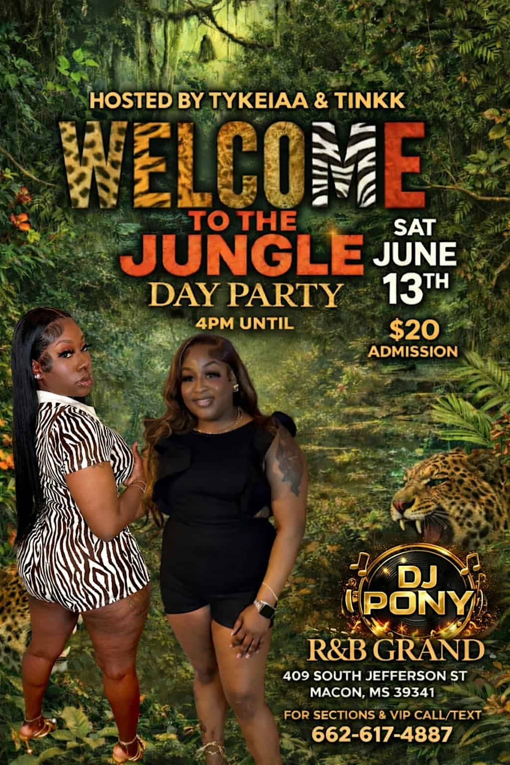 Welcome to the Jungle at 2890 Jefferson St – Macon, MS