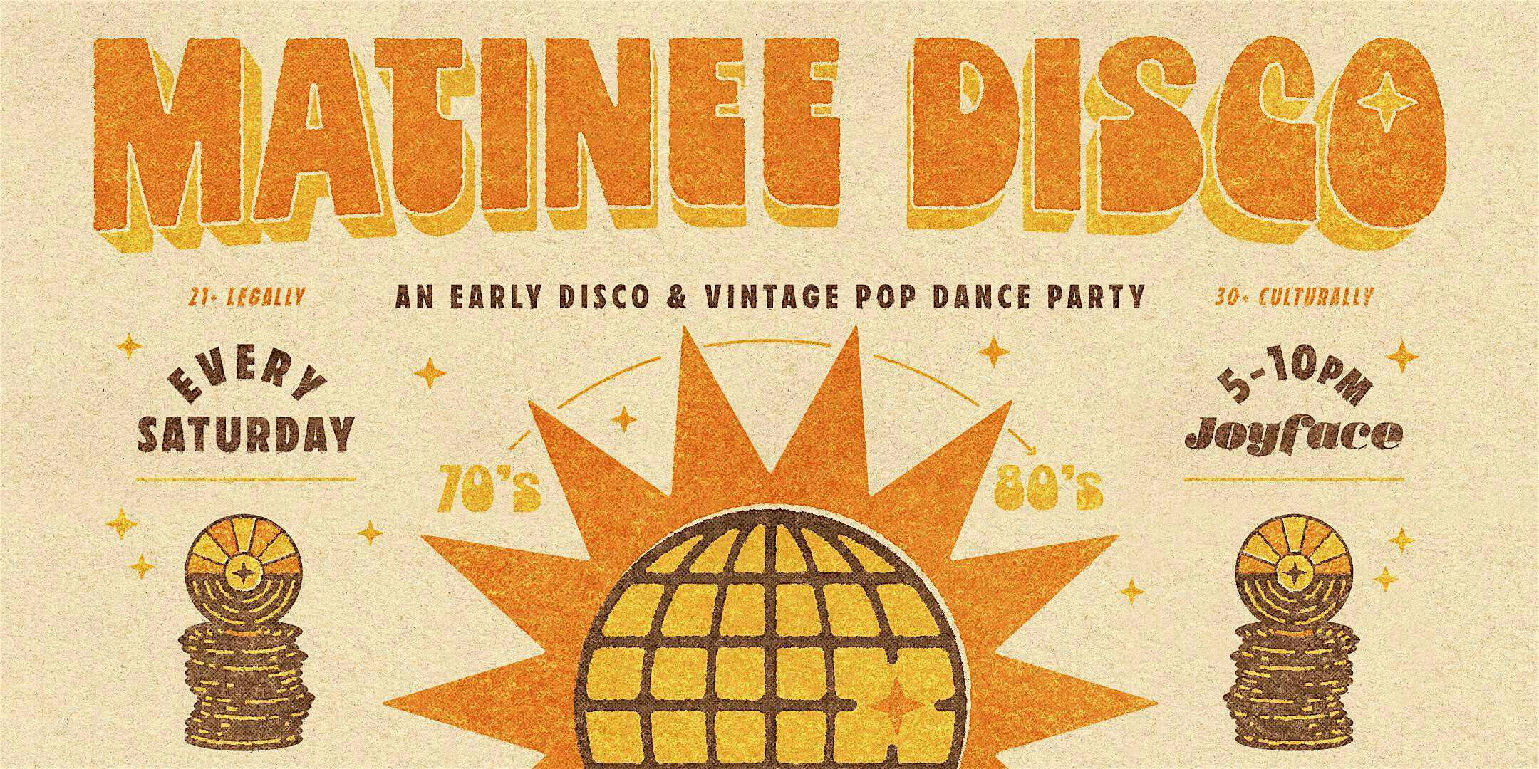 Matinee Disco @ Joyface at Joyface – New York, NY