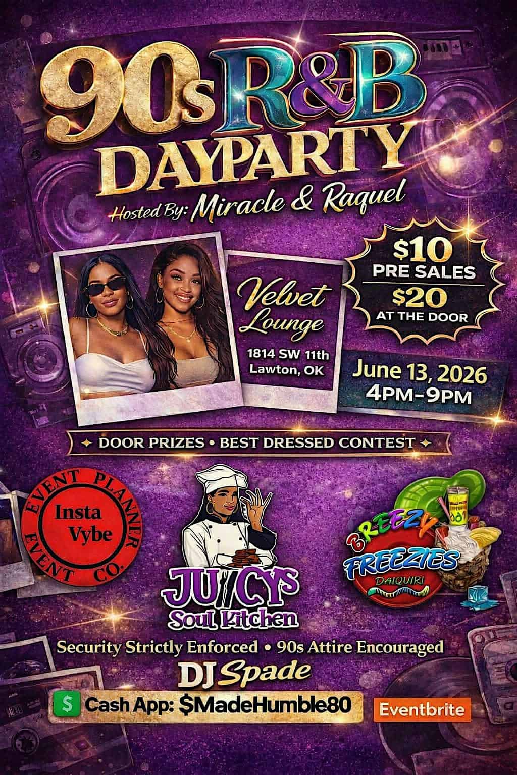 90s R&B Party at 1814 SW 11th St – Lawton, OK