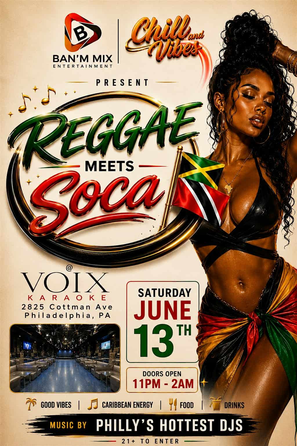 Reggae Meets Soca at VOIX Karaoke – Philadelphia, PA