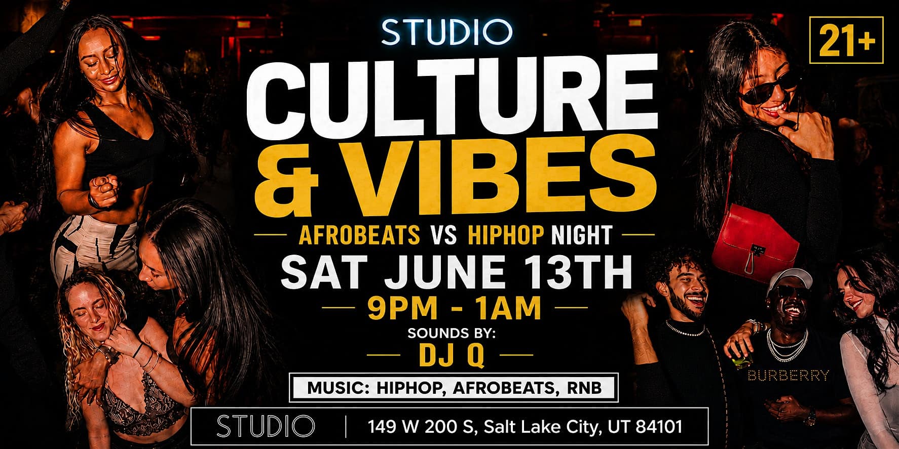 CULTURE & VIBES RETURNS at Studio at Soundwell – Salt Lake City, UT