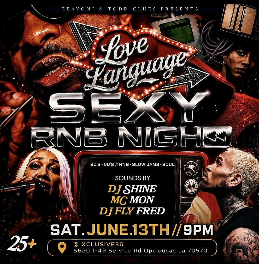 Sexy R&B Night at 5620 Interstate 49 South Service Rd – Opelousas, LA