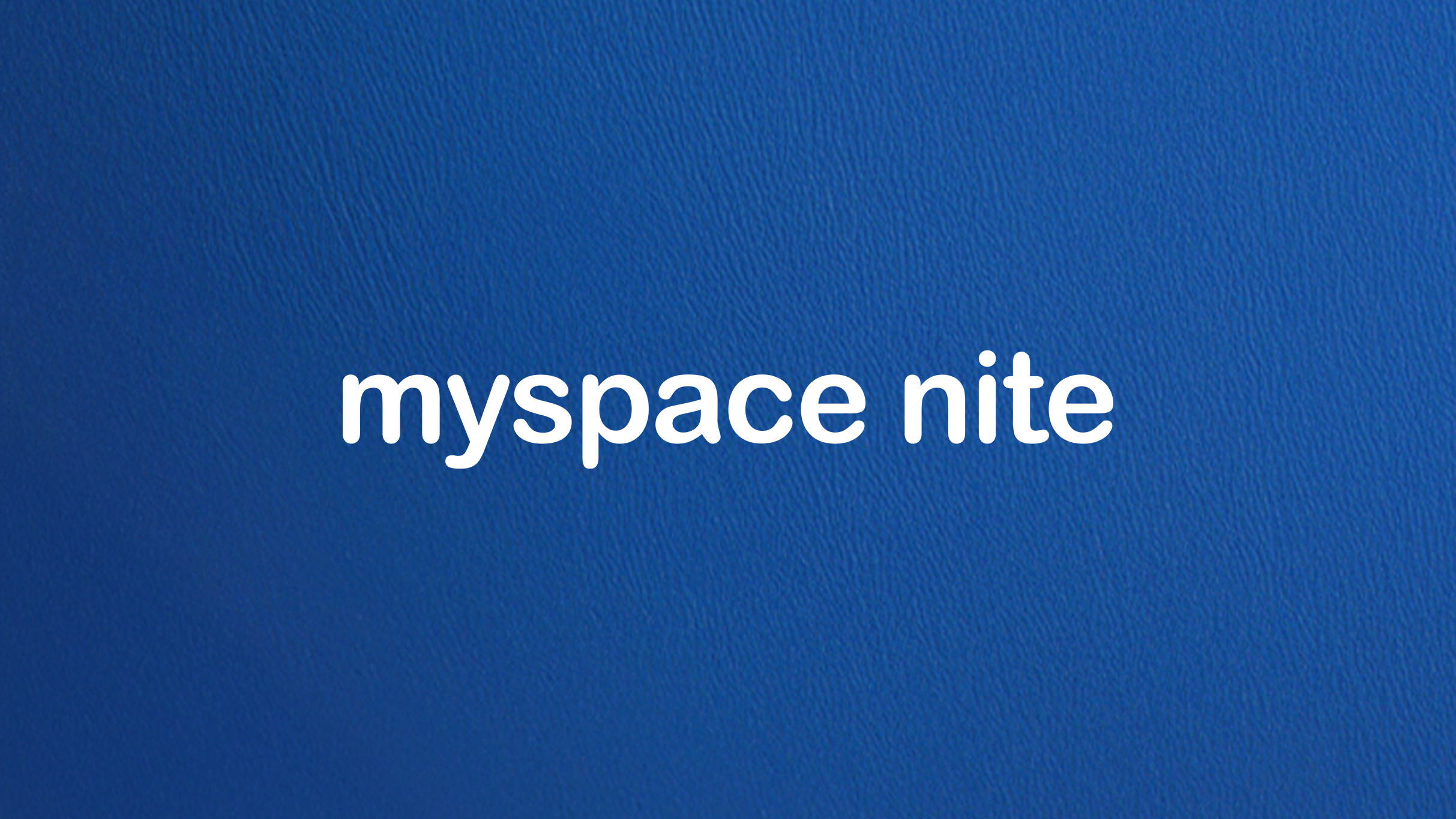 myspace nite at 9:30 CLUB – Washington, DC