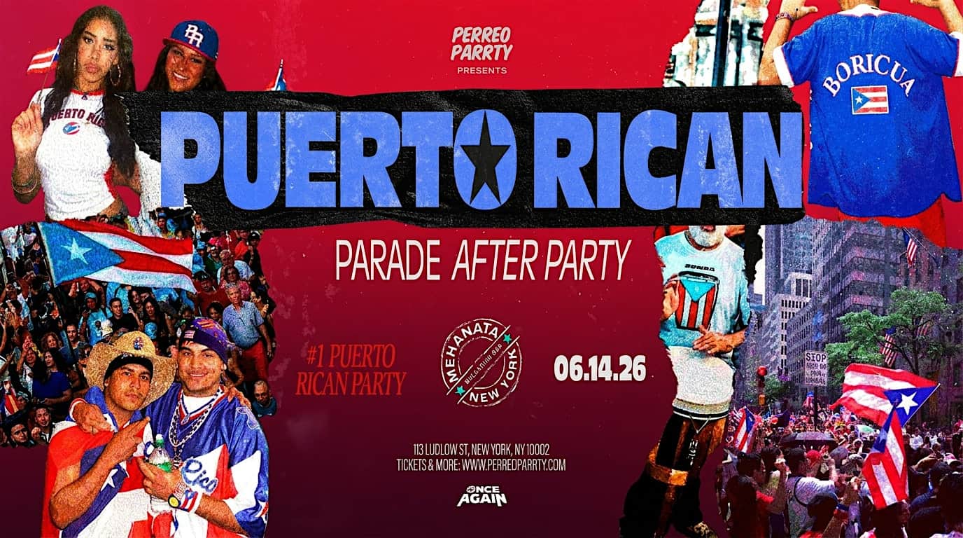 The Puerto Rican Parade After Party: Reggaeton, Salsa & Merengue (18+) at Mehanata Bulgarian Bar – New York, NY