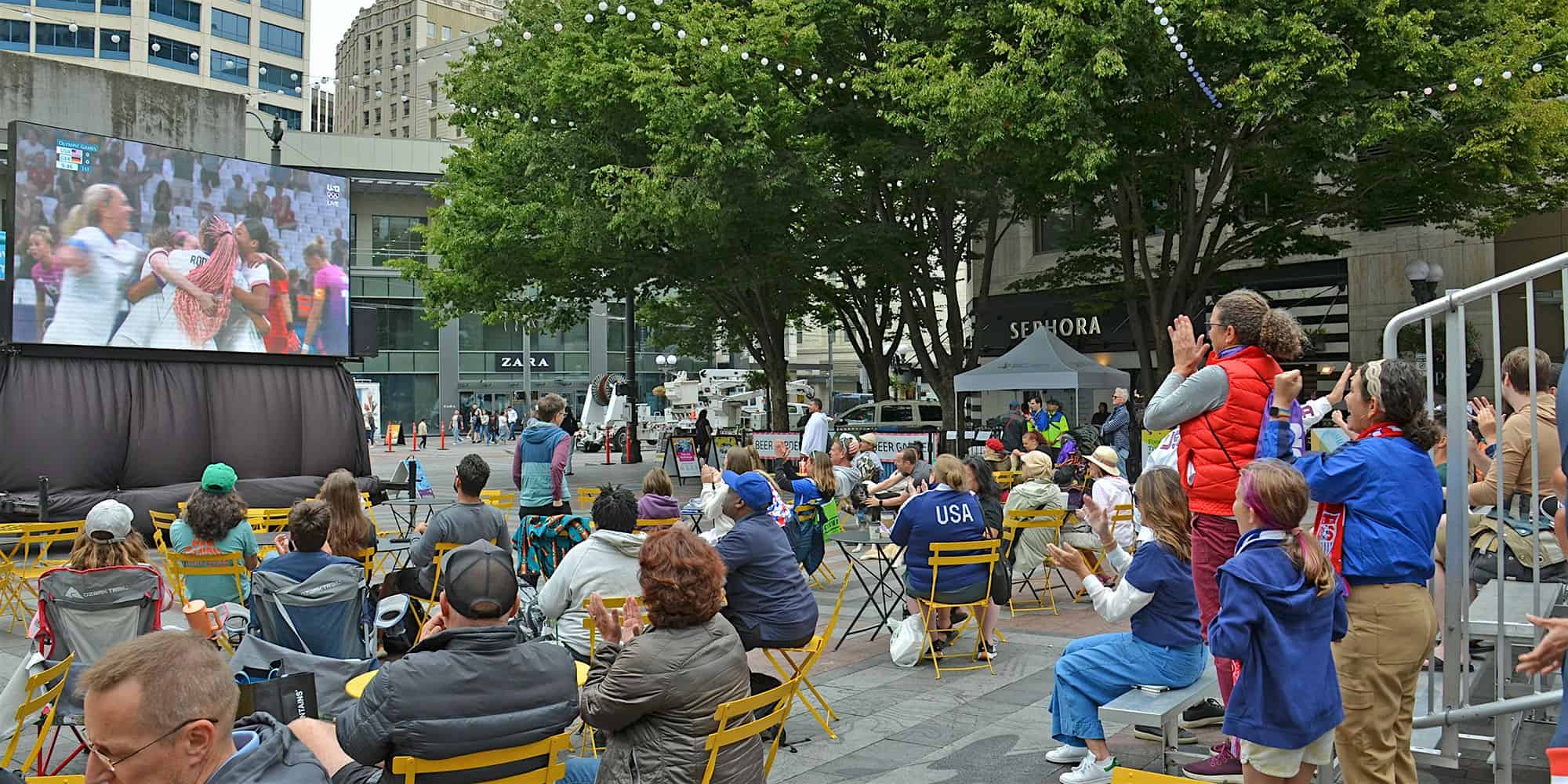 Soccer Watch Parties at Westlake Park at Westlake Park – Seattle, WA