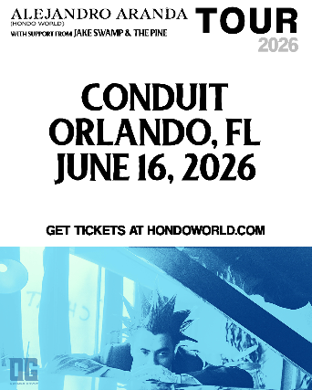 Alejandro Aranda in Orlando at Conduit – Winter Park, FL