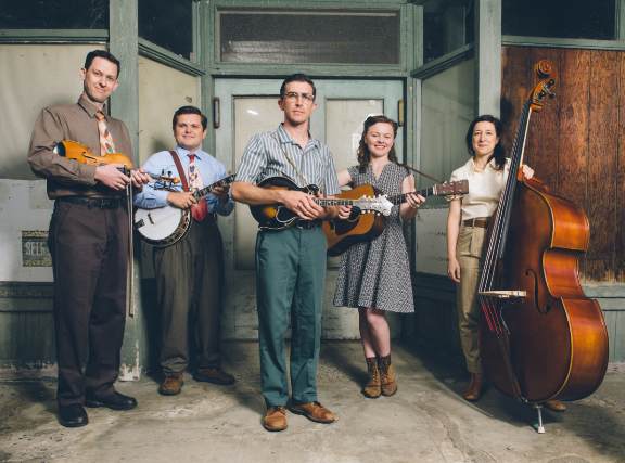 The Alum Ridge Boys & Ashlee w/ The Canote Brothers (partially seated) at Tractor – Seattle, WA