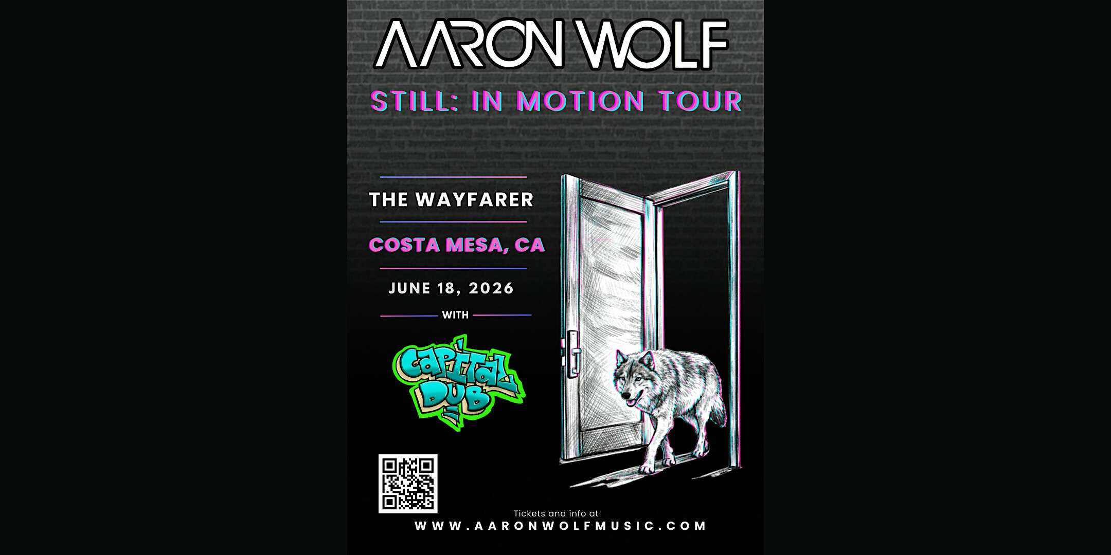 Aaron Wolf with Capital Dub and Pool Surfers at The Wayfarer – Costa Mesa, CA