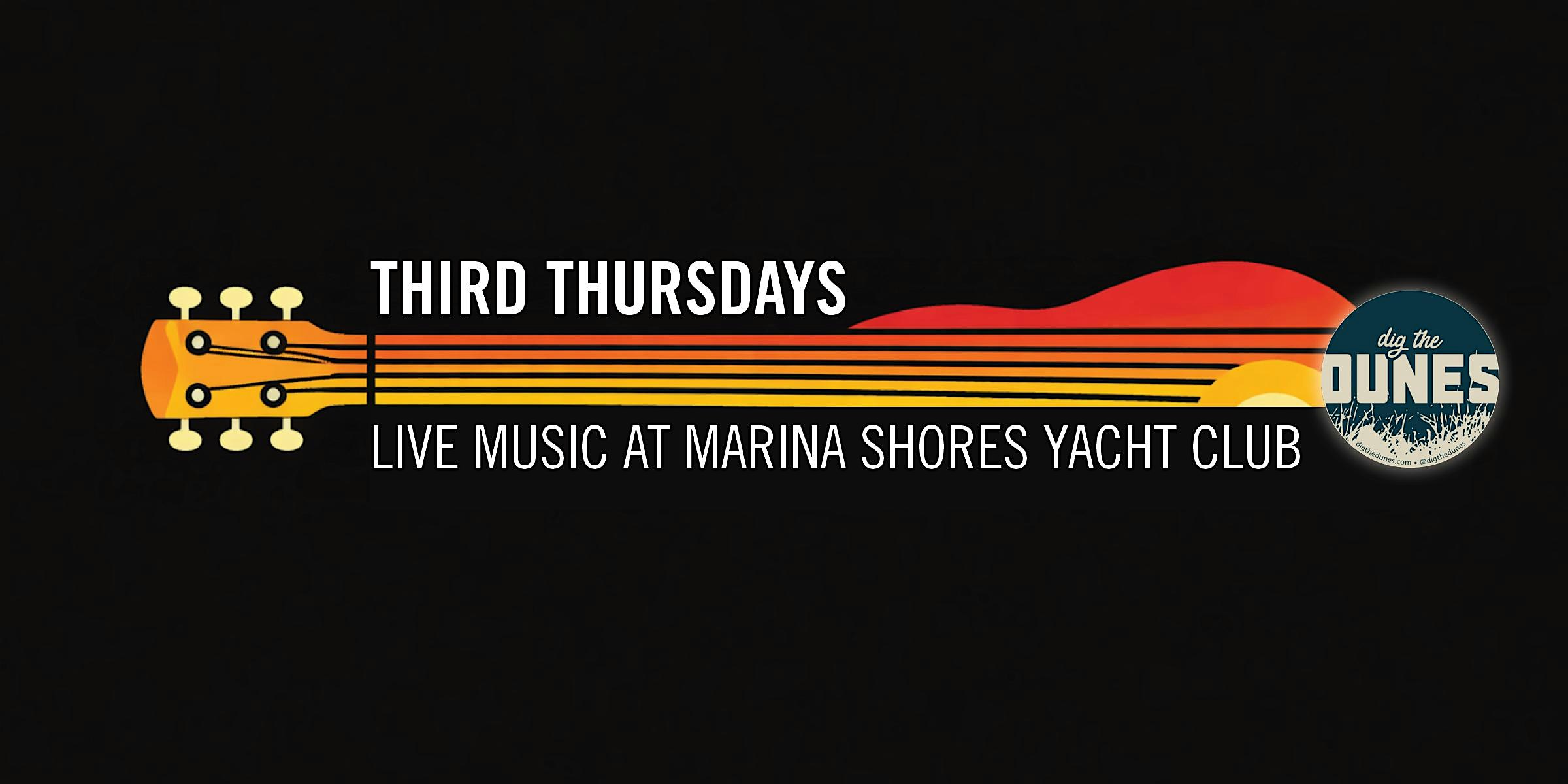 Third Thursdays Live Music at Marina Shores Yacht Club (Open Year Round to the Public) – Portage, IN