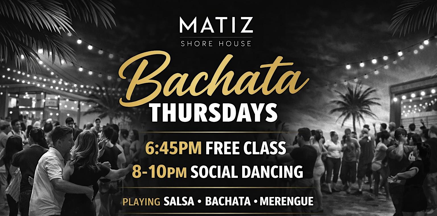 Bachata Night at Matiz Shore House at MATIZ SHORE HOUSE – Long Branch, NJ