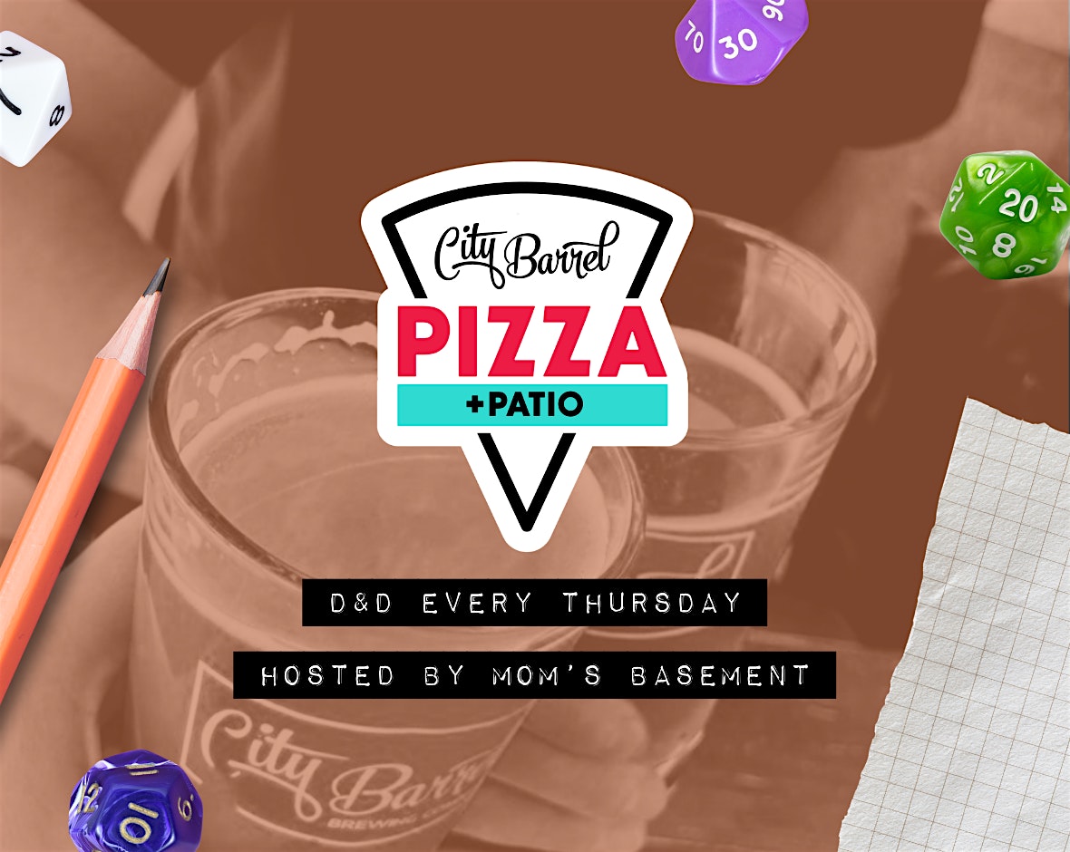 D&D Gaming @ City Barrel Pizza & Patio at City Barrel Pizza + Patio – Kansas City, MO
