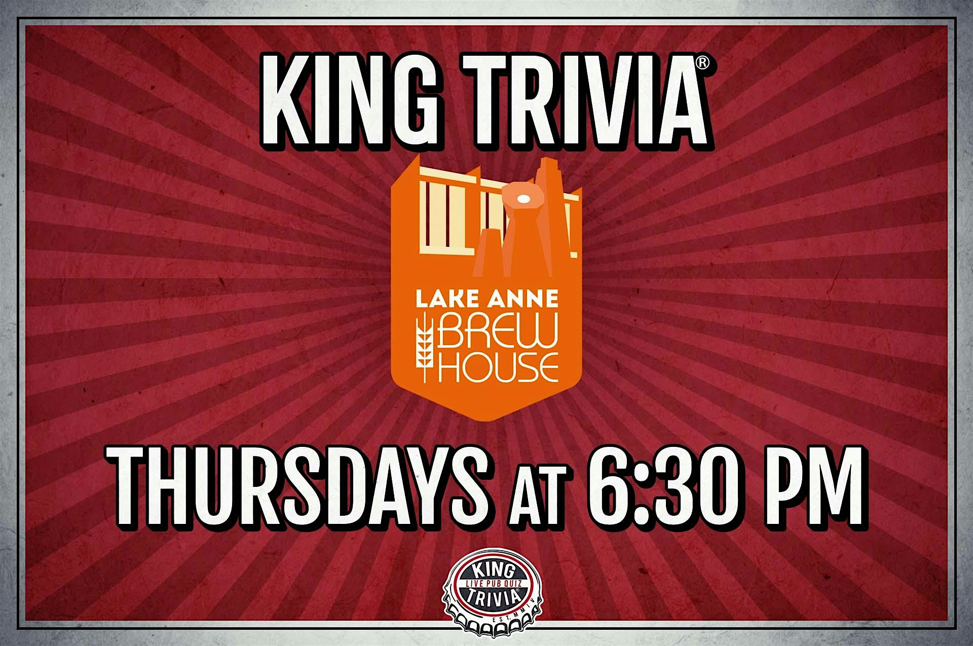 Trivia Night at Lake Anne Brew House at Lake Anne – West Reston, VA