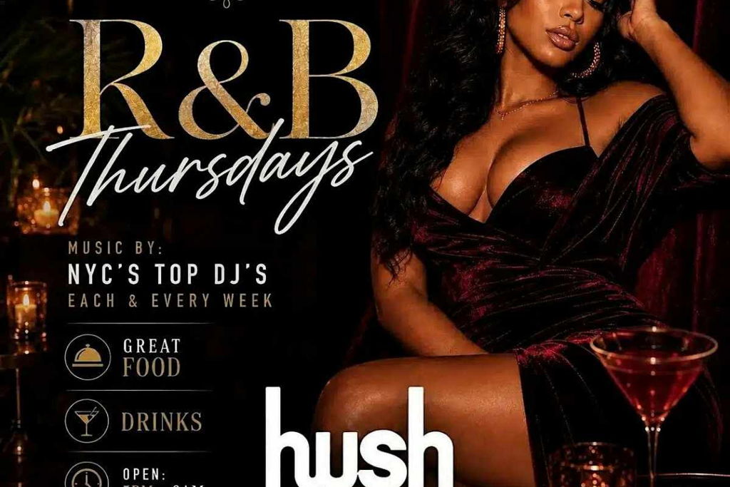 R&B Thursdays at Hush Lounge Garden Queens at – East New York, NY