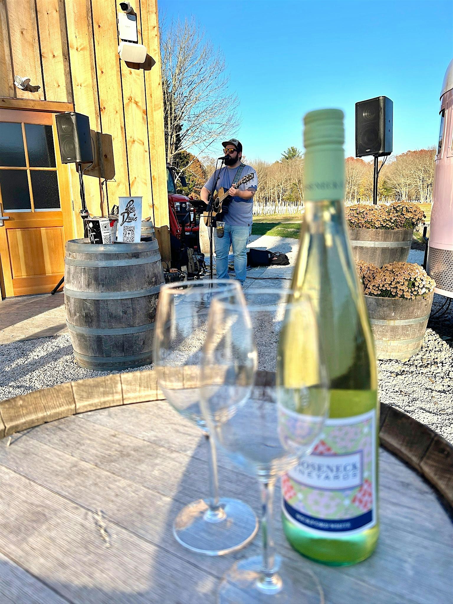 Live Music Every Weekend at Gooseneck Vineyards at Gooseneck Vineyards – North Kingstown, RI