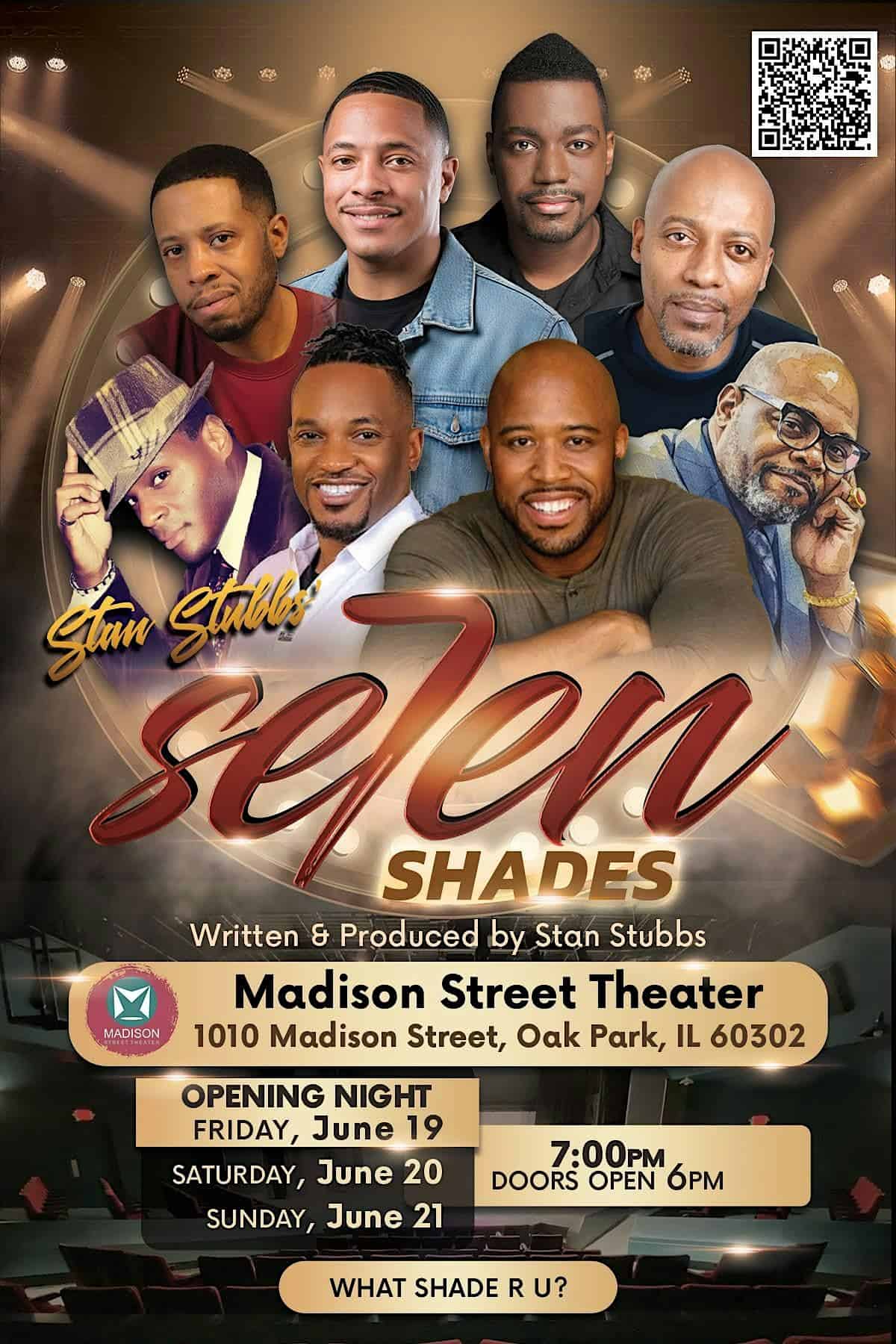 Seven Shades Opening Night Black Tie Gala at Madison Street Theater – Oak Park, IL