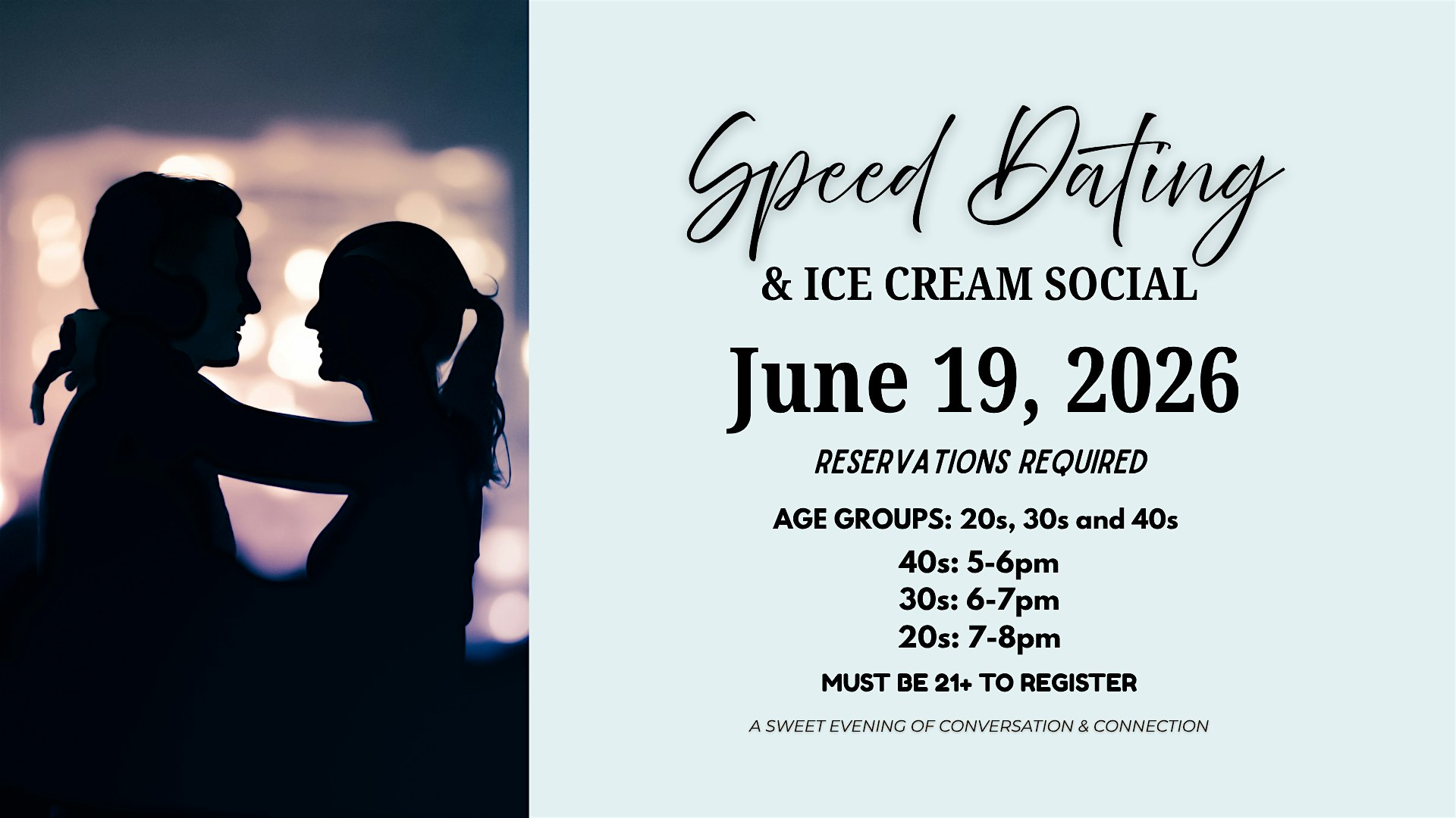 Speed Dating & Ice Cream Social at The Homestead Farm at Fruit Hill Orchard LLC – Winchester, VA