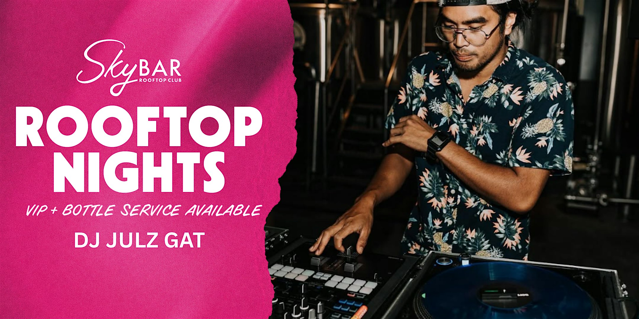 ROOFTOP NIGHTS- JUNETEENTH PARTY WITH DJ JULZ GAT at Sky Bar, Rooftop at Hilton 31st Street – Virginia Beach, VA