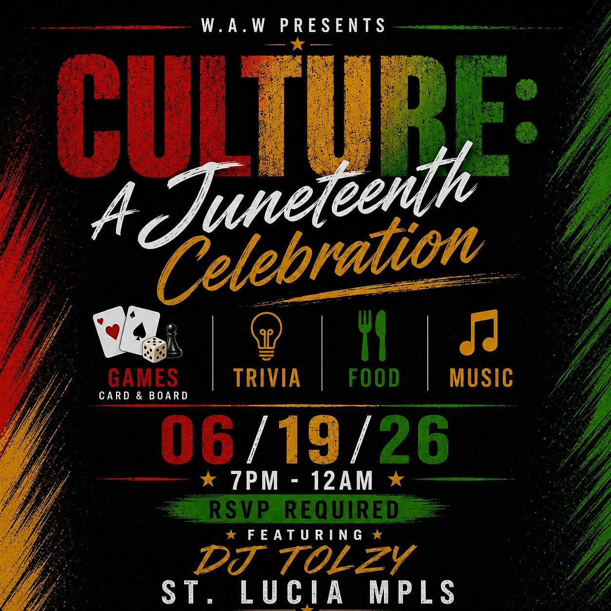 CULTURE: A Juneteenth Celebration at St. Lucia MPLS – Minneapolis, MN
