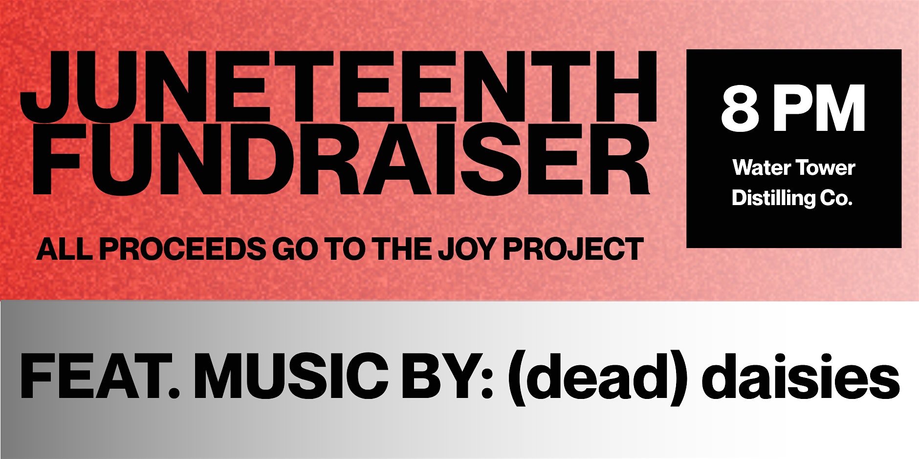 (dead) daisies: Music Performance and Juneteenth Fundraiser at Water Tower Distilling Co. – Ypsilanti, MI