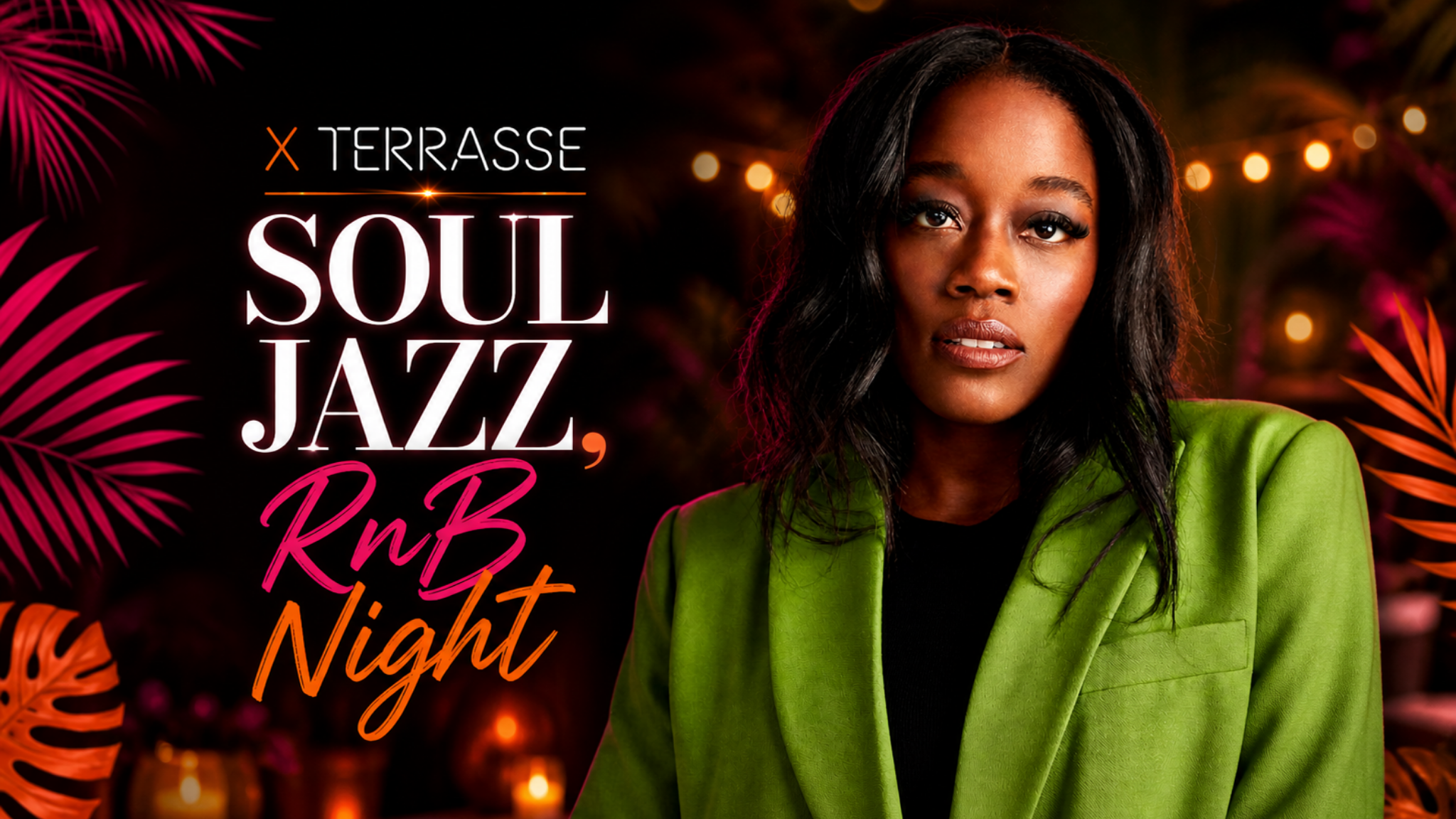 Soul Jazz, RnB Night – Jennifer-Lee at Le Balcon X Terrasse – Montreal, QC