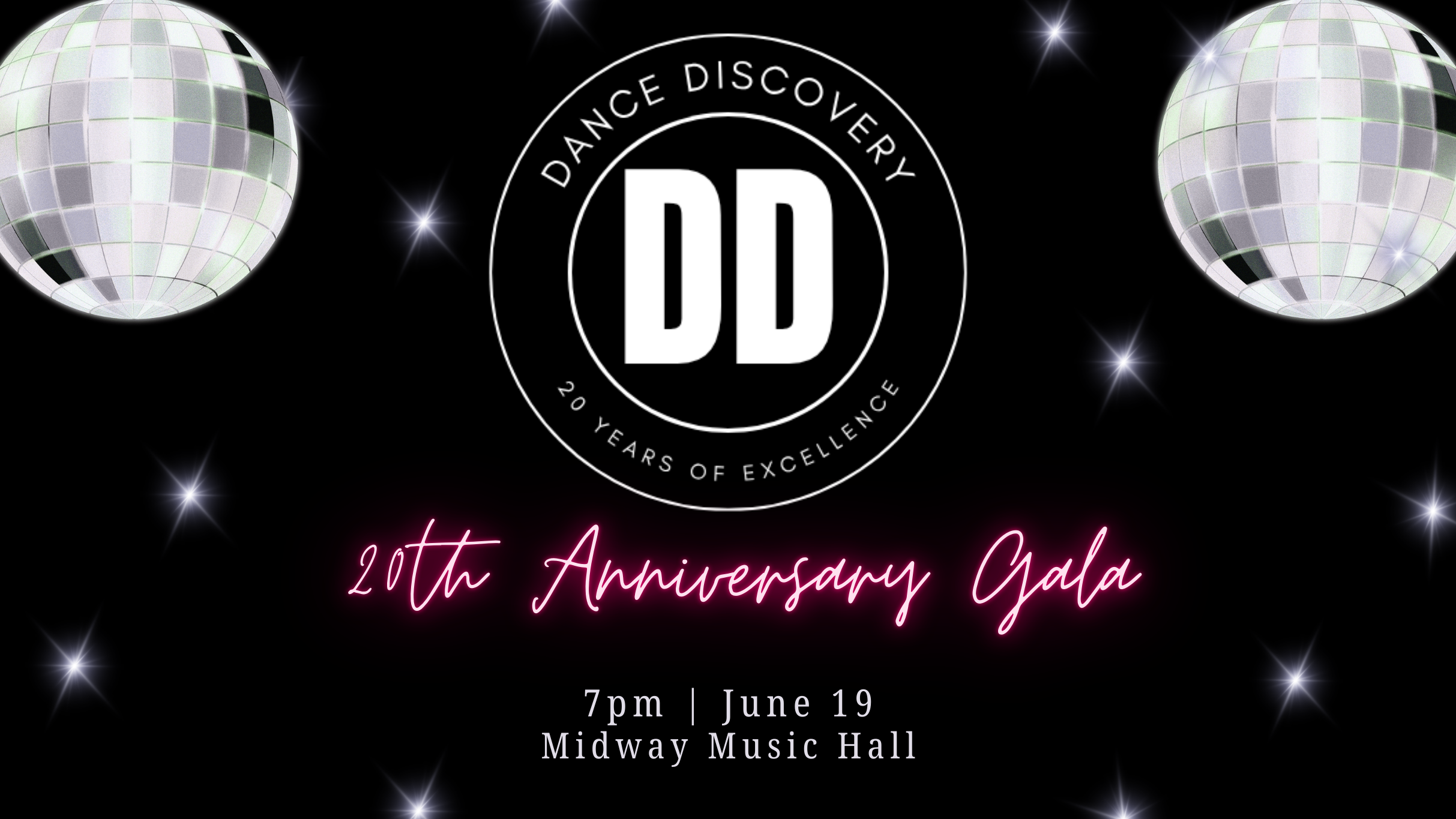DANCE DISCOVERY Presents: 20th Anniversary Gala at Midway Music Hall – Edmonton, AB