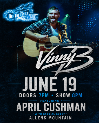 Vinny Bonina at Off The Rails Music Venue – Worcester, MA