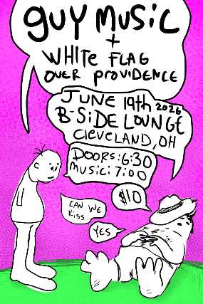 B Side Summer Patio Series with Guy Music & White Flag Over Providence at B Side Lounge – Cleveland Heights, OH
