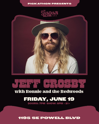 Jeff Crosby with Ronnie and The Redwoods at Showdown Saloon – Portland, OR