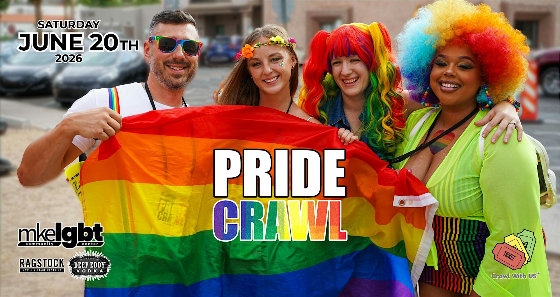 The Pride Bar Crawl – Milwaukee at Walker’s Pint – Milwaukee, WI